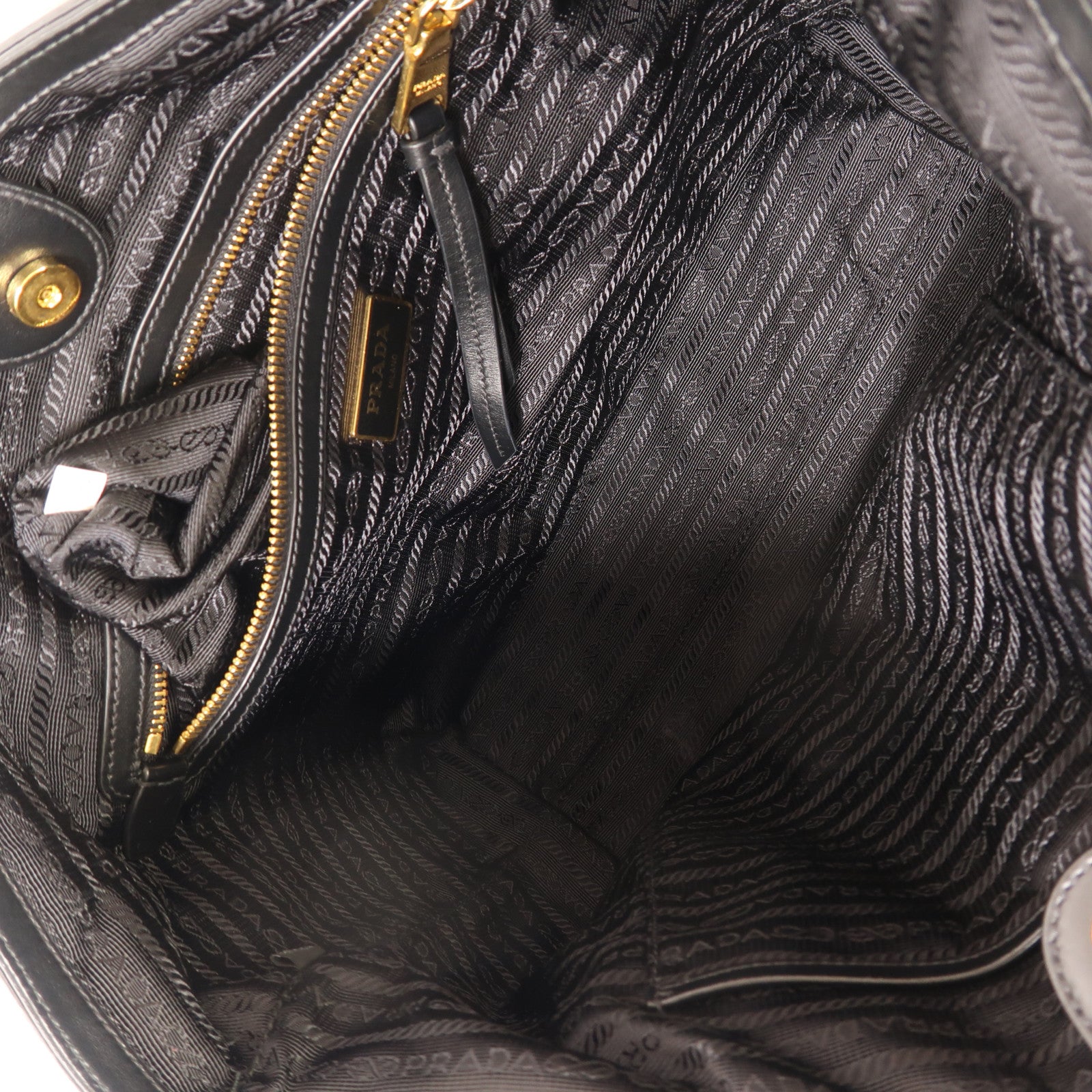 PRADA 尼龍Should Bag金扣肩背袋