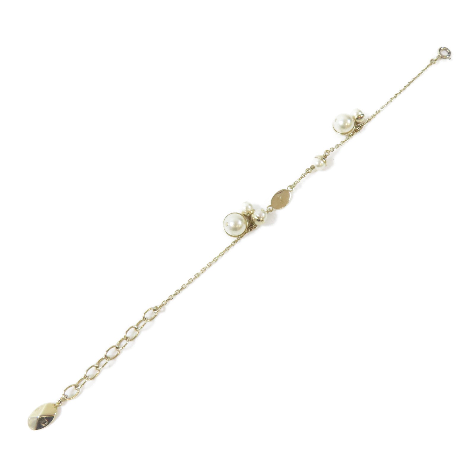 Dior 金屬Bracelet手鏈金色#19cm