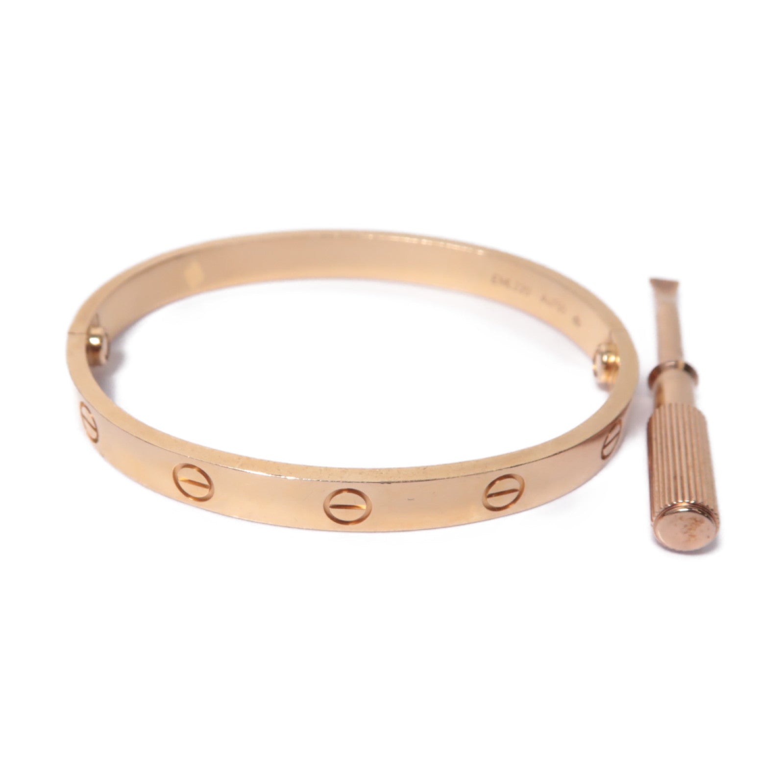 CARTIER 【激減優惠】18K玫瑰金Love Bracelet/Bangle手鐲Cartier#17