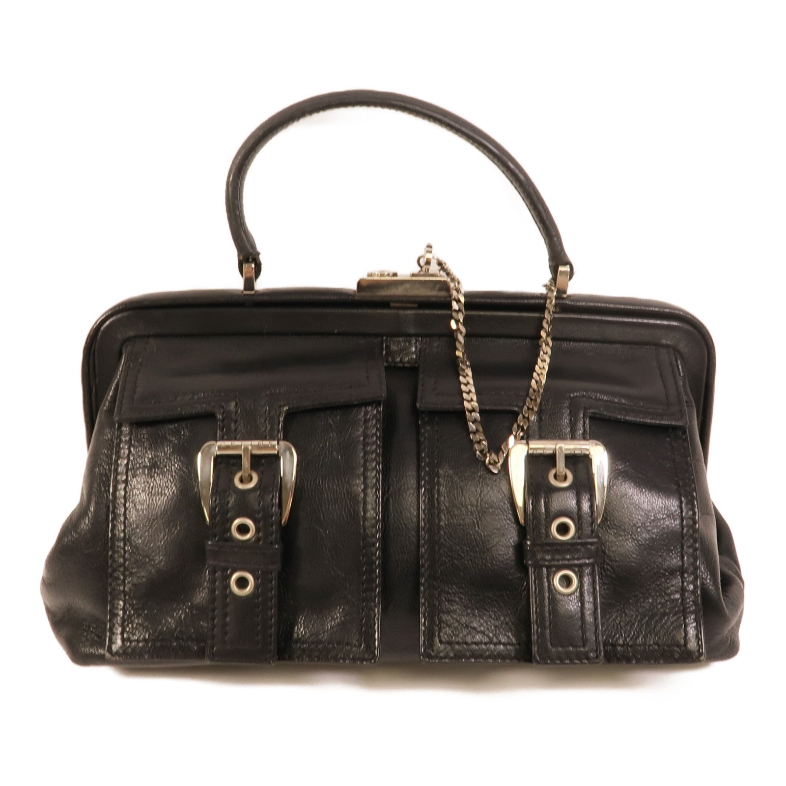 CELINE 牛皮皮革Hand Bag手挽袋