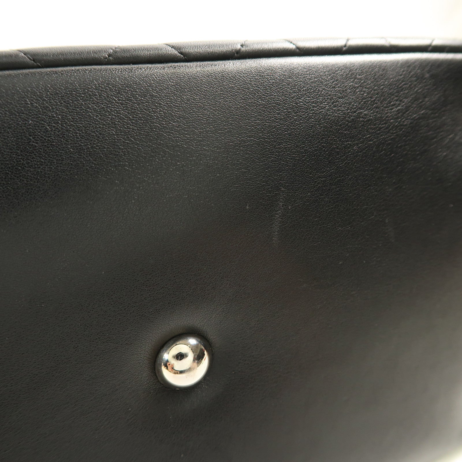 CHANEL 牛皮皮革Cambon Tote Bag銀扣手挽袋
