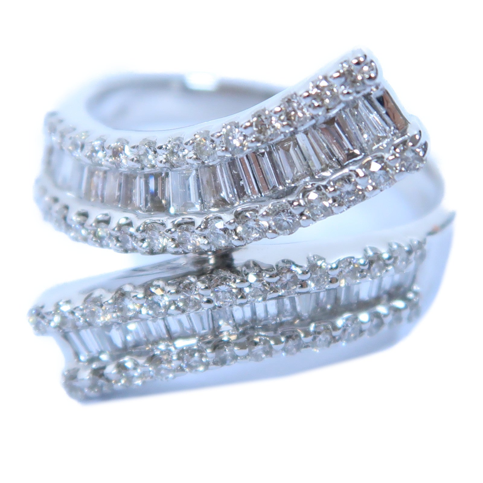 JEWELRY 【激減優惠】18K白金Diamond Ring 1.07ct鑽石戒指US#7.75