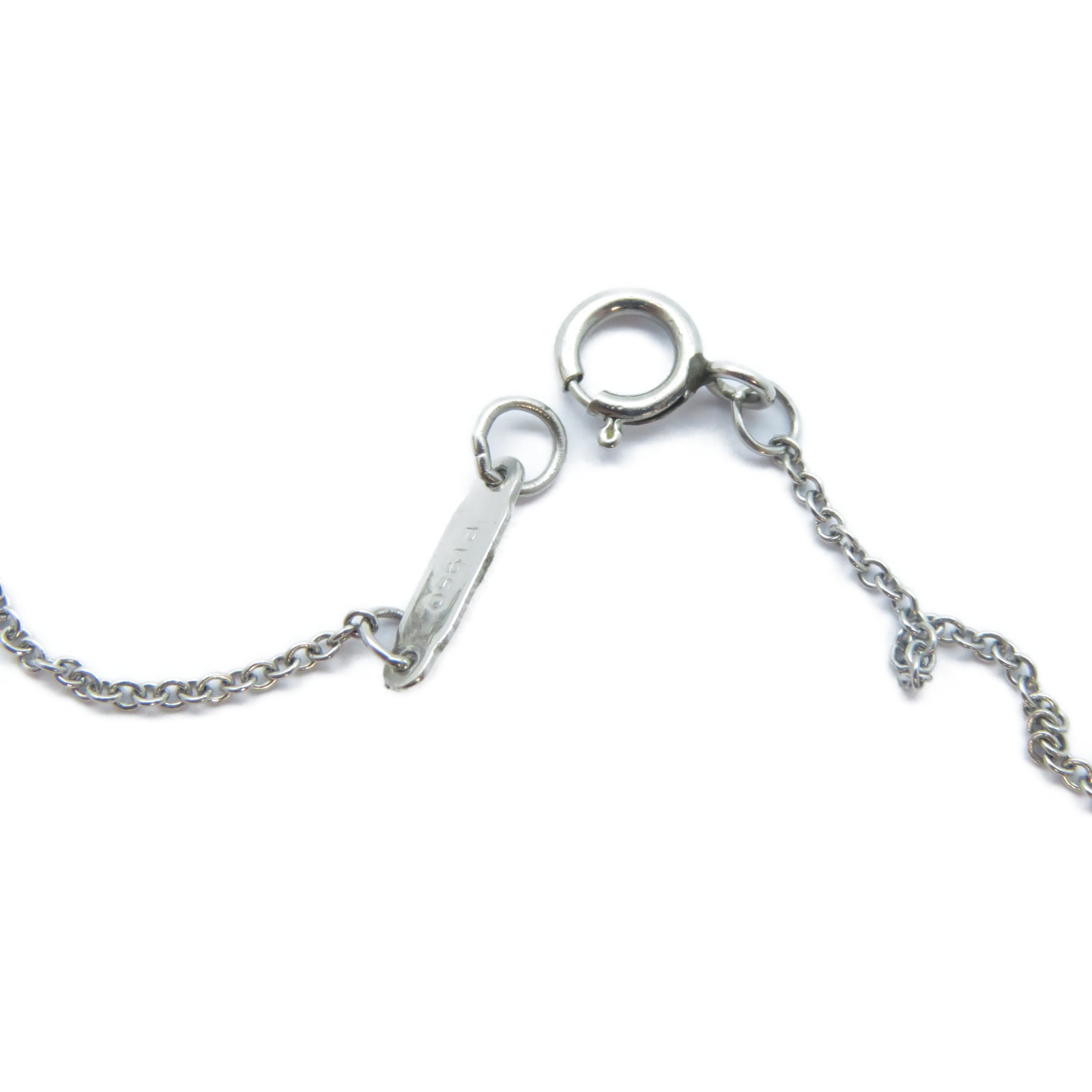 TIFFANY＆CO PT950鉑金Diamond Cross Necklace鑽石項鍊