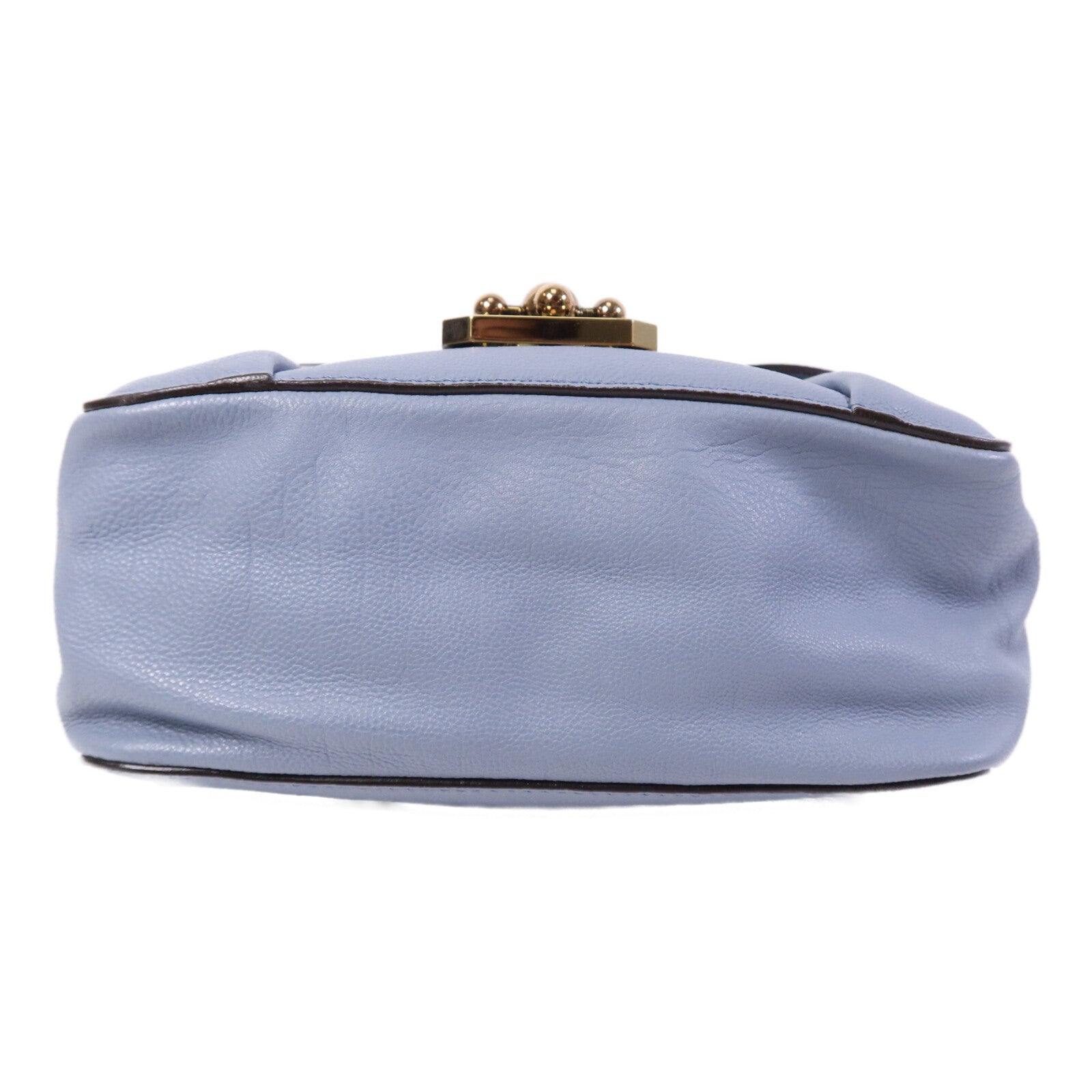 Chloe 【激減優惠】牛皮皮革Shoulder Bag金扣鏈帶肩背袋