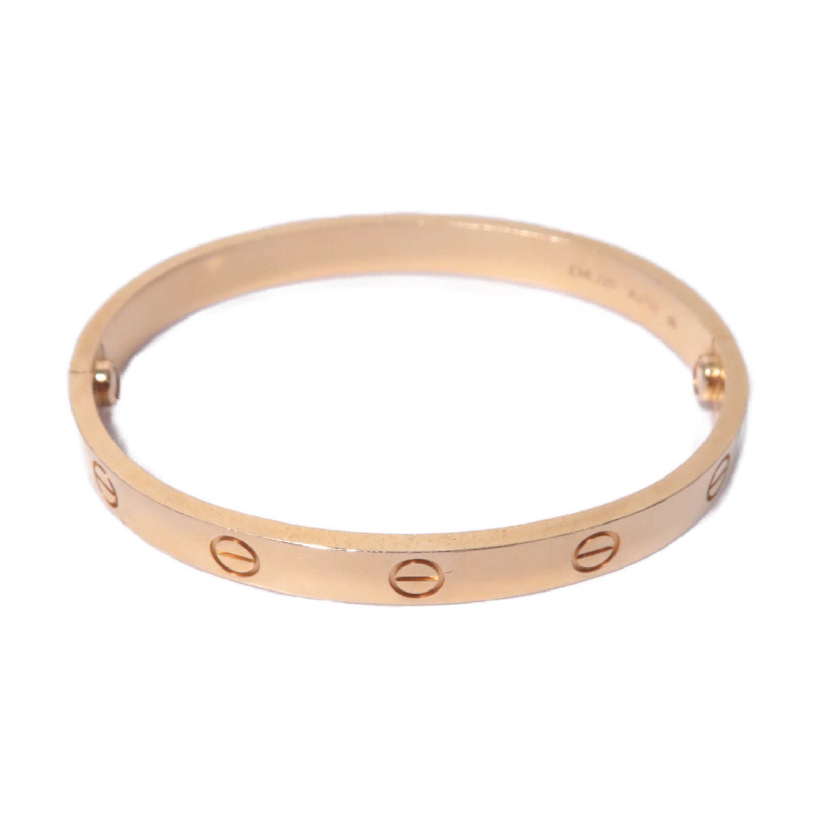 CARTIER 【激減優惠】18K玫瑰金Love Bracelet/Bangle手鐲Cartier#17