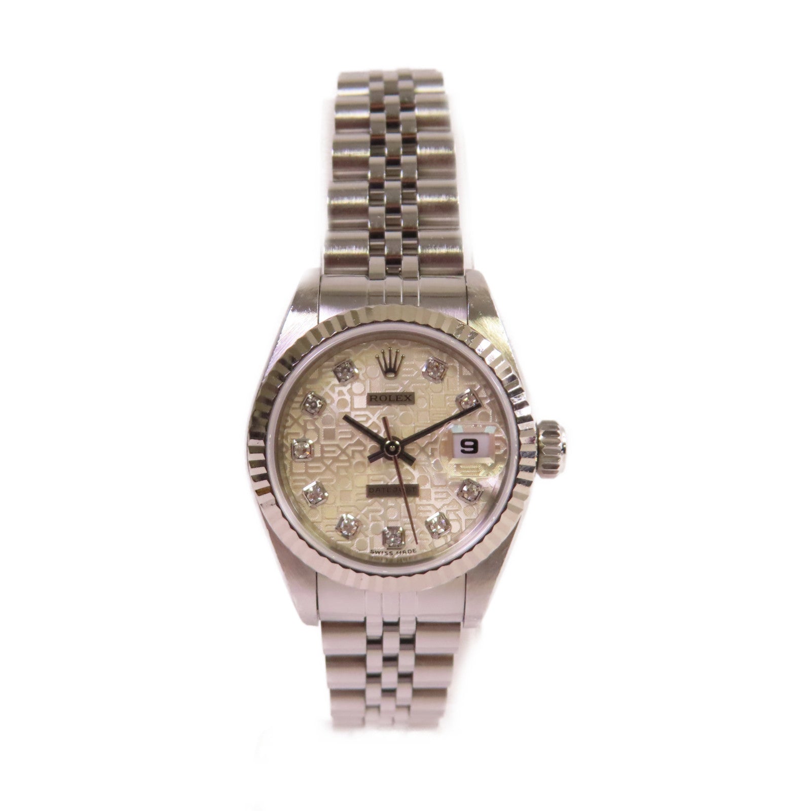 ROLEX Lady Datejust 26mm Watch不鏽鋼自動機芯手錶貝殼色