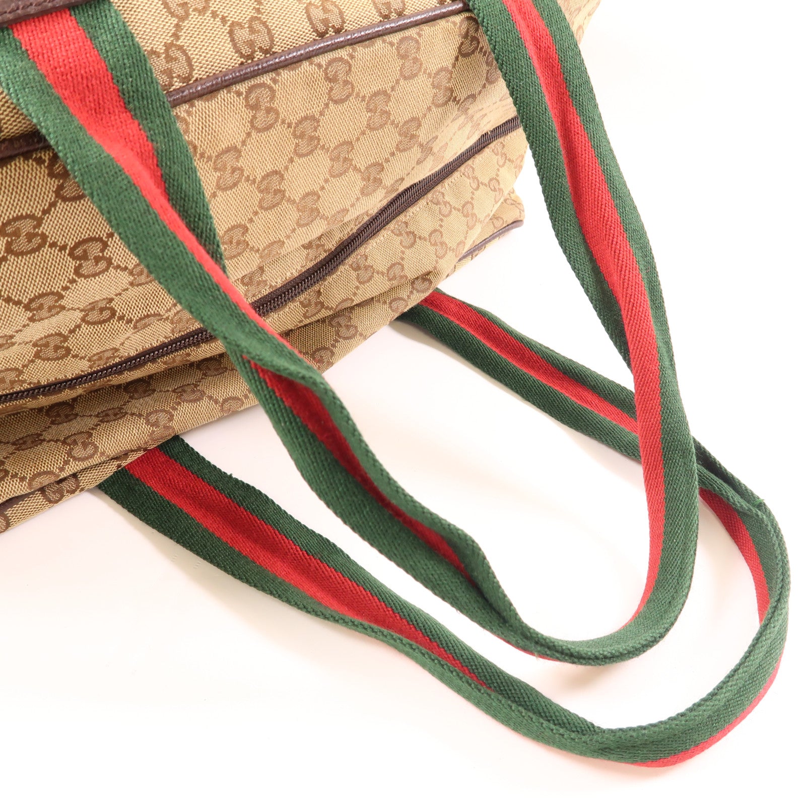 GUCCI 帆布Boston Bag波士頓包