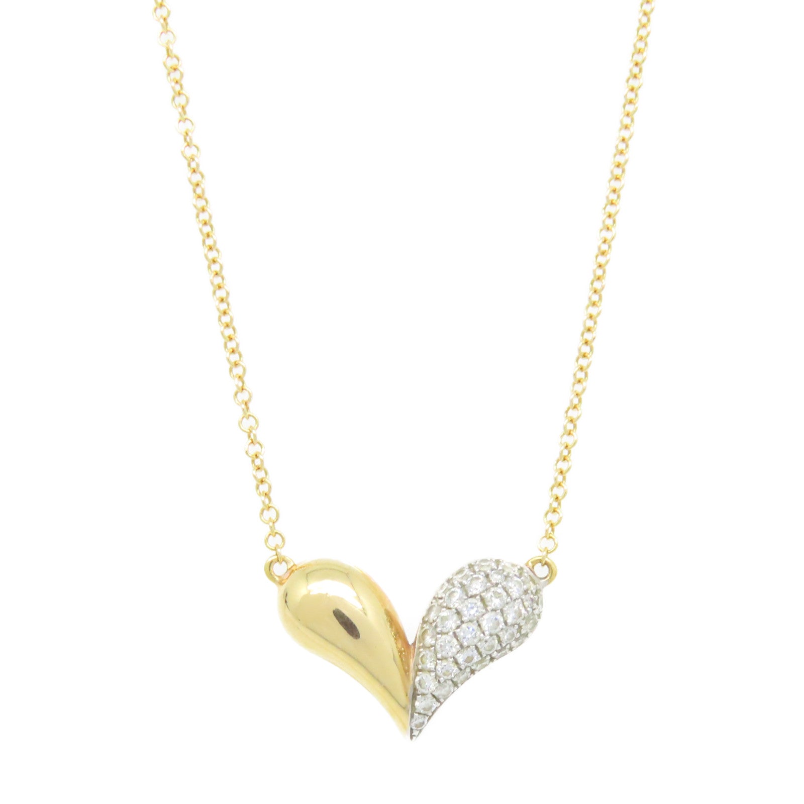 JEWELRY 【激減優惠】18K黃金Diamond Necklace 0.24ct鑽石項鏈