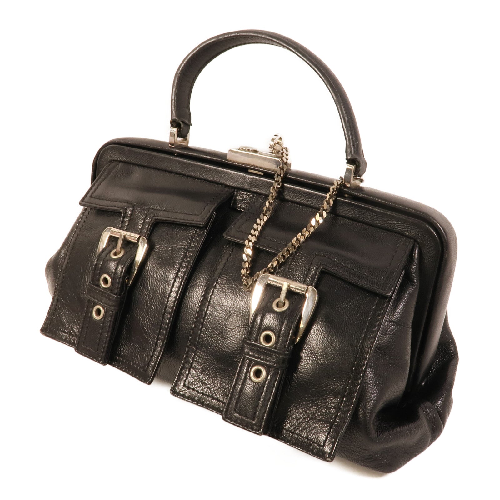CELINE 牛皮皮革Hand Bag手挽袋