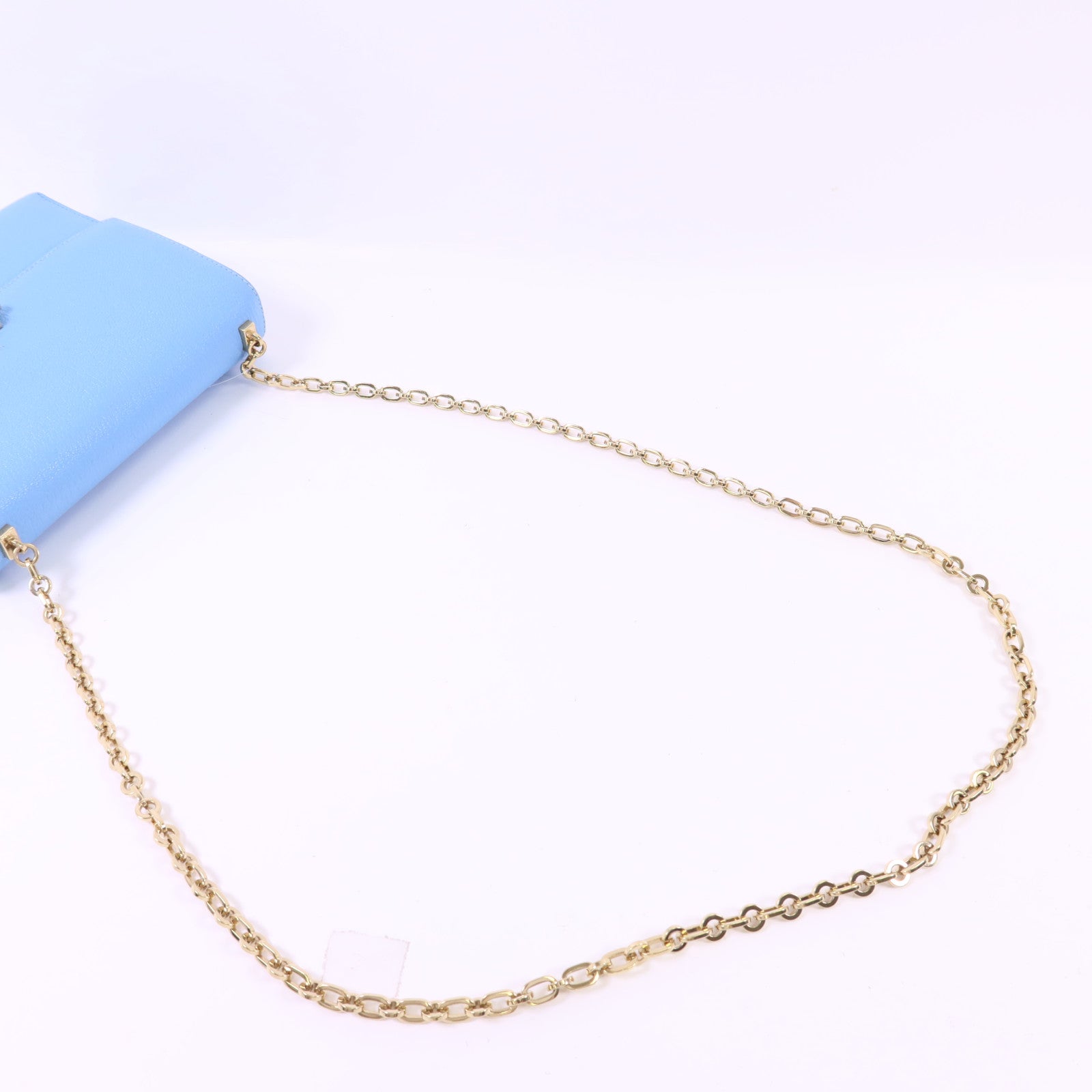 HERMES Chevre皮革Verrou Mini金扣鏈帶肩背袋