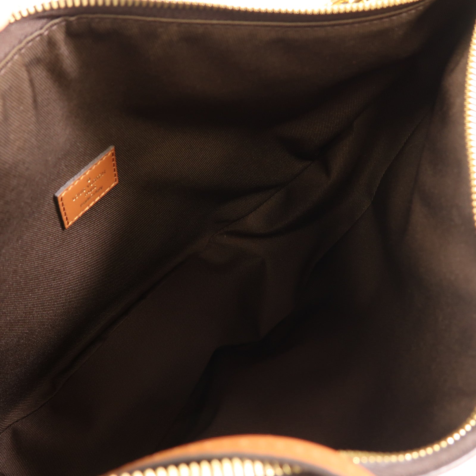 LOUIS VUITTON Monogram Reverse Loop Hobo金扣手挽肩背兩用袋