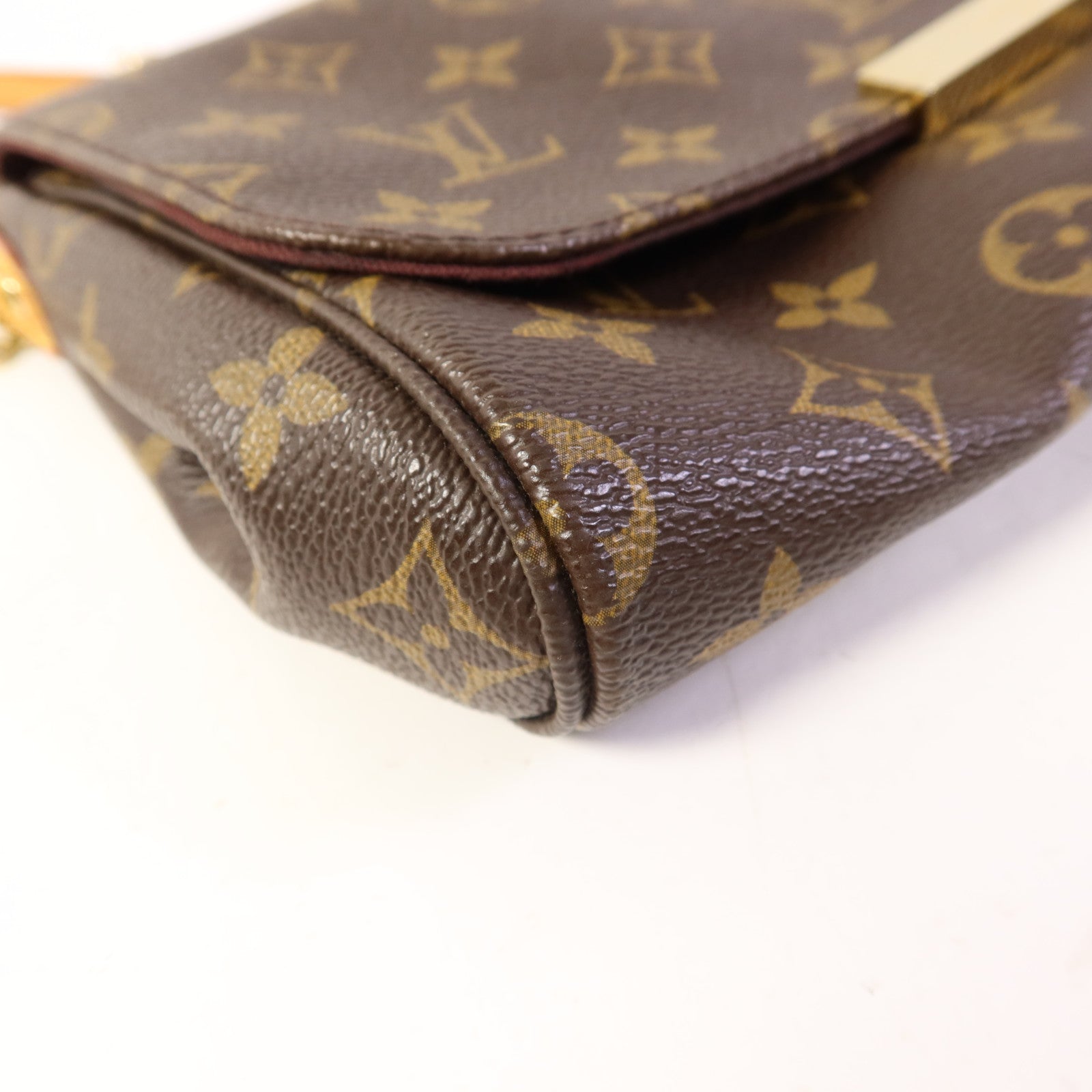 LOUIS VUITTON Monogram Favorite MM金扣手挽肩背兩用袋