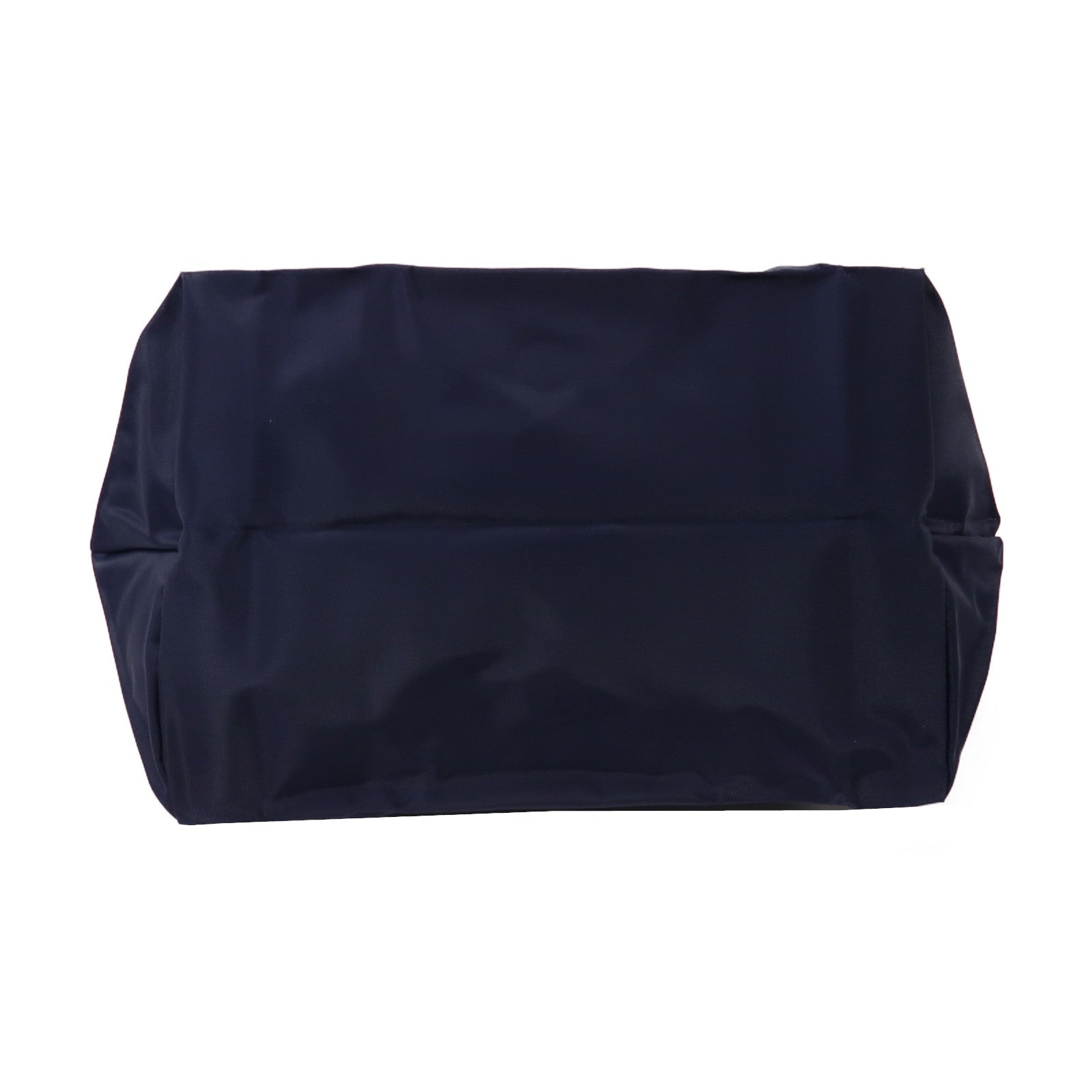 Longchamp 帆布Tote Bag金扣手挽袋深藍色