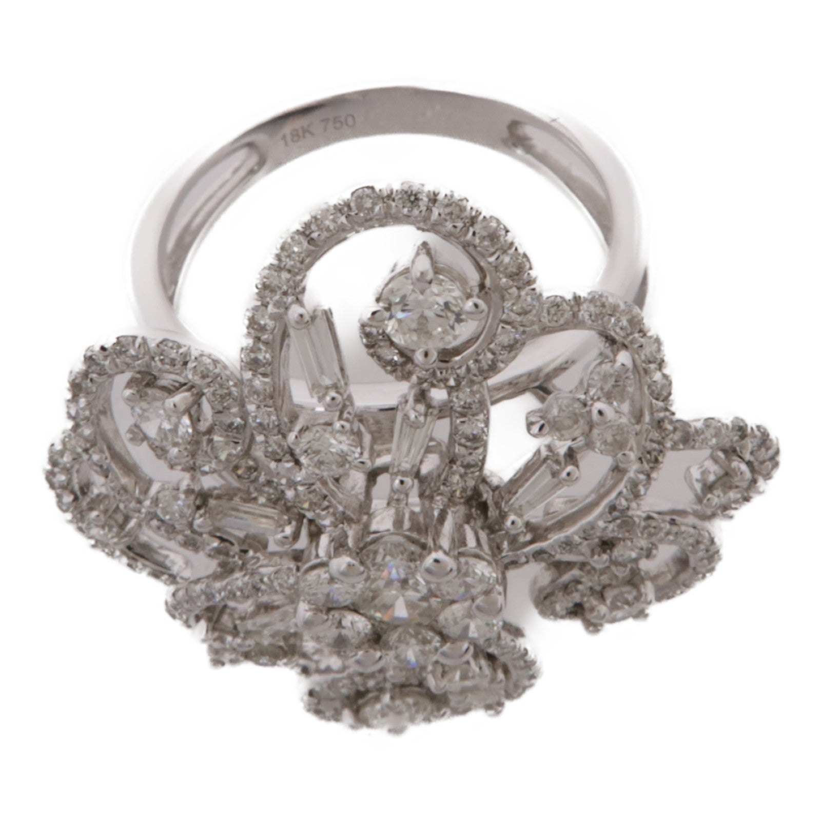 JEWELRY 18K白金Diamond Ring鑽石戒指US#6.5