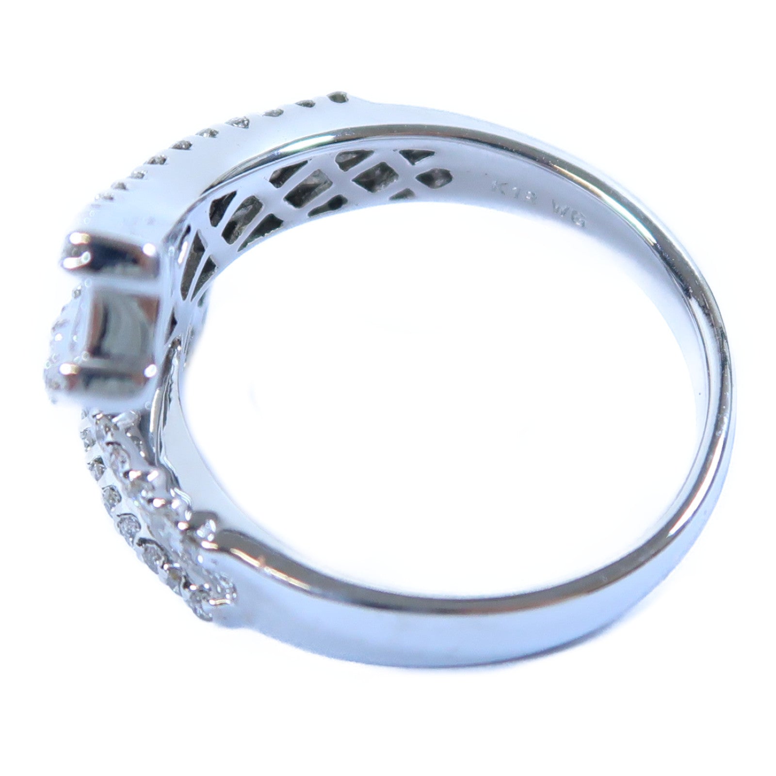 JEWELRY 【激減優惠】18K白金Diamond Ring 1.07ct鑽石戒指US#7.75