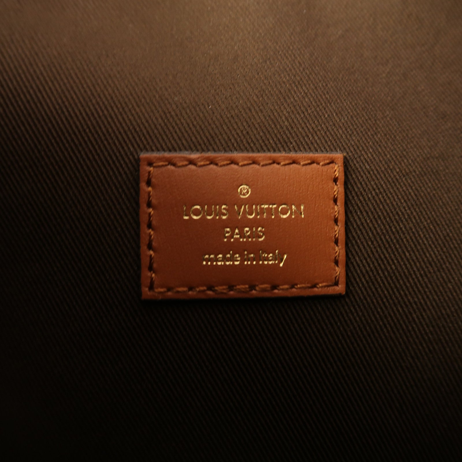 LOUIS VUITTON Monogram Reverse Loop Hobo金扣手挽肩背兩用袋