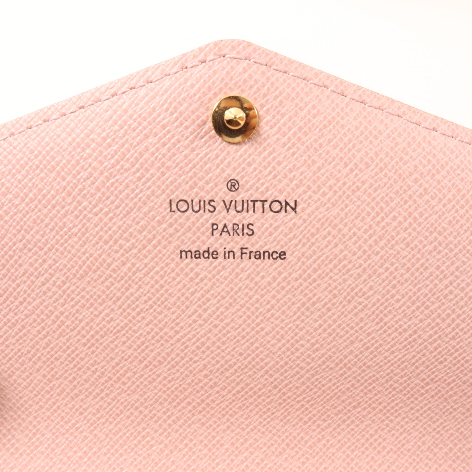 LOUIS VUITTON Monogram Sarah Wallet金扣長錢包啡色