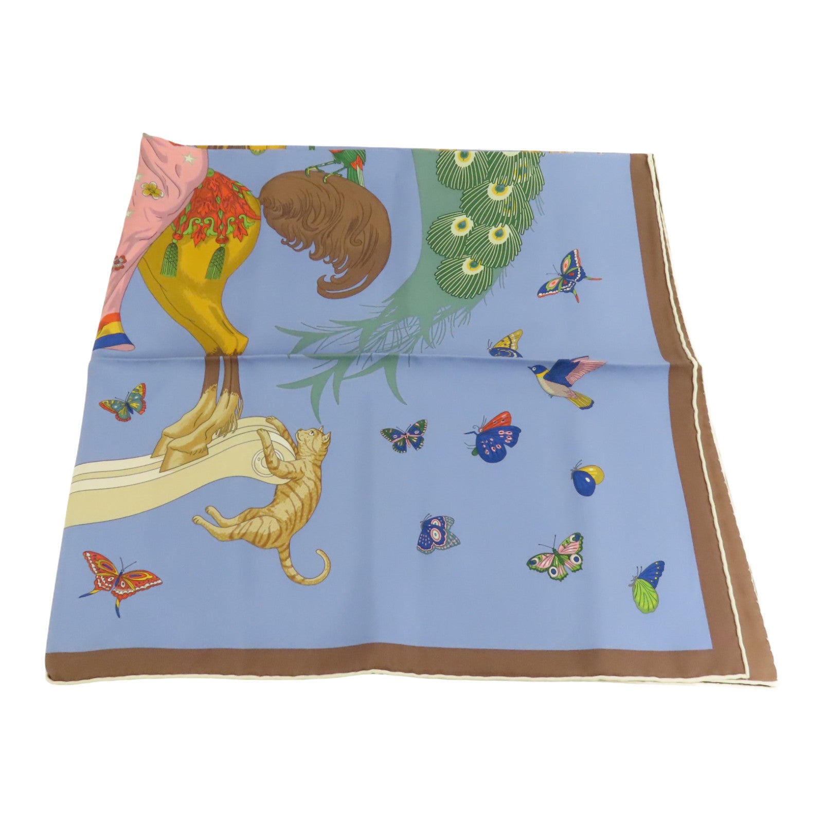 HERMES 絲質Scarf 90x90絲巾