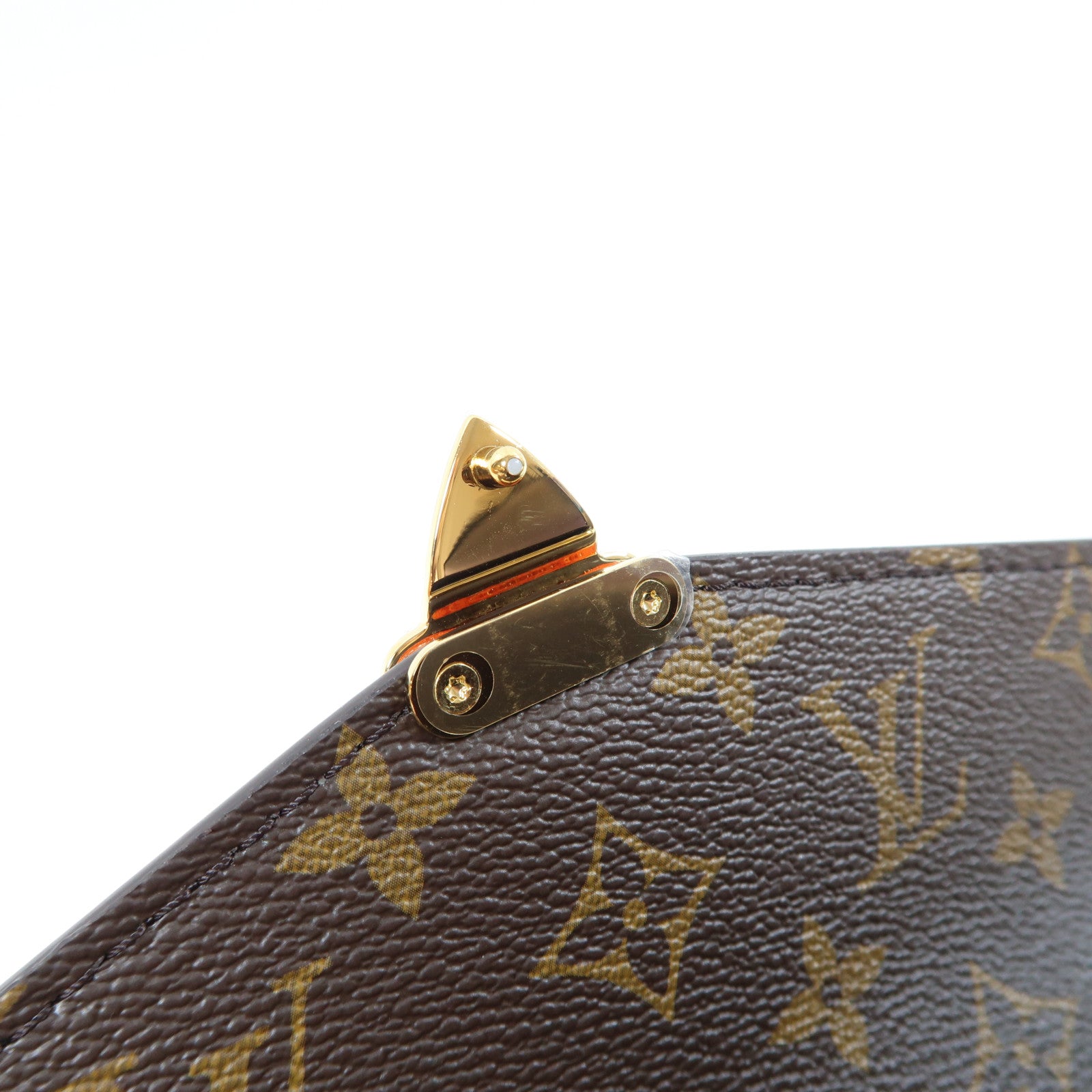 LOUIS VUITTON Monogram Pochette Metis East West金扣手挽肩背兩用袋啡色