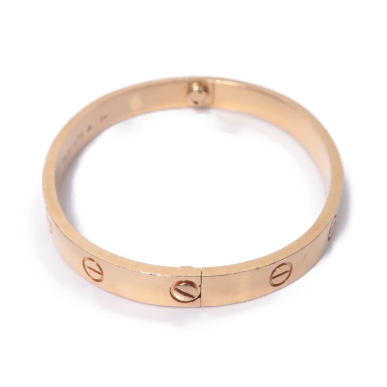 CARTIER 【激減優惠】18K玫瑰金Love Bracelet/Bangle手鐲Cartier#17