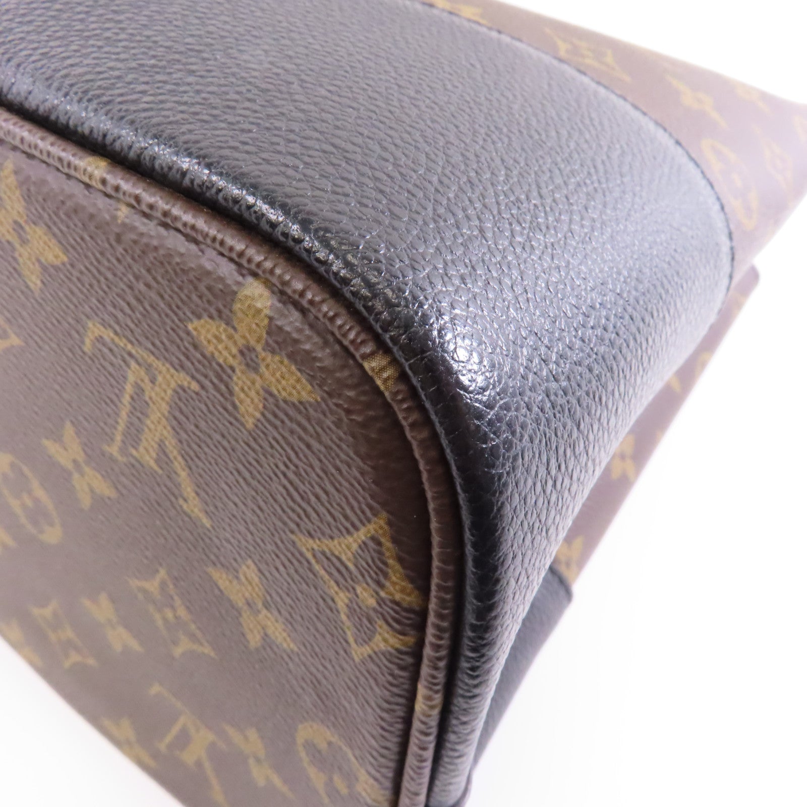 LOUIS VUITTON Monogram Flandrin金扣手挽肩背兩用袋棕色