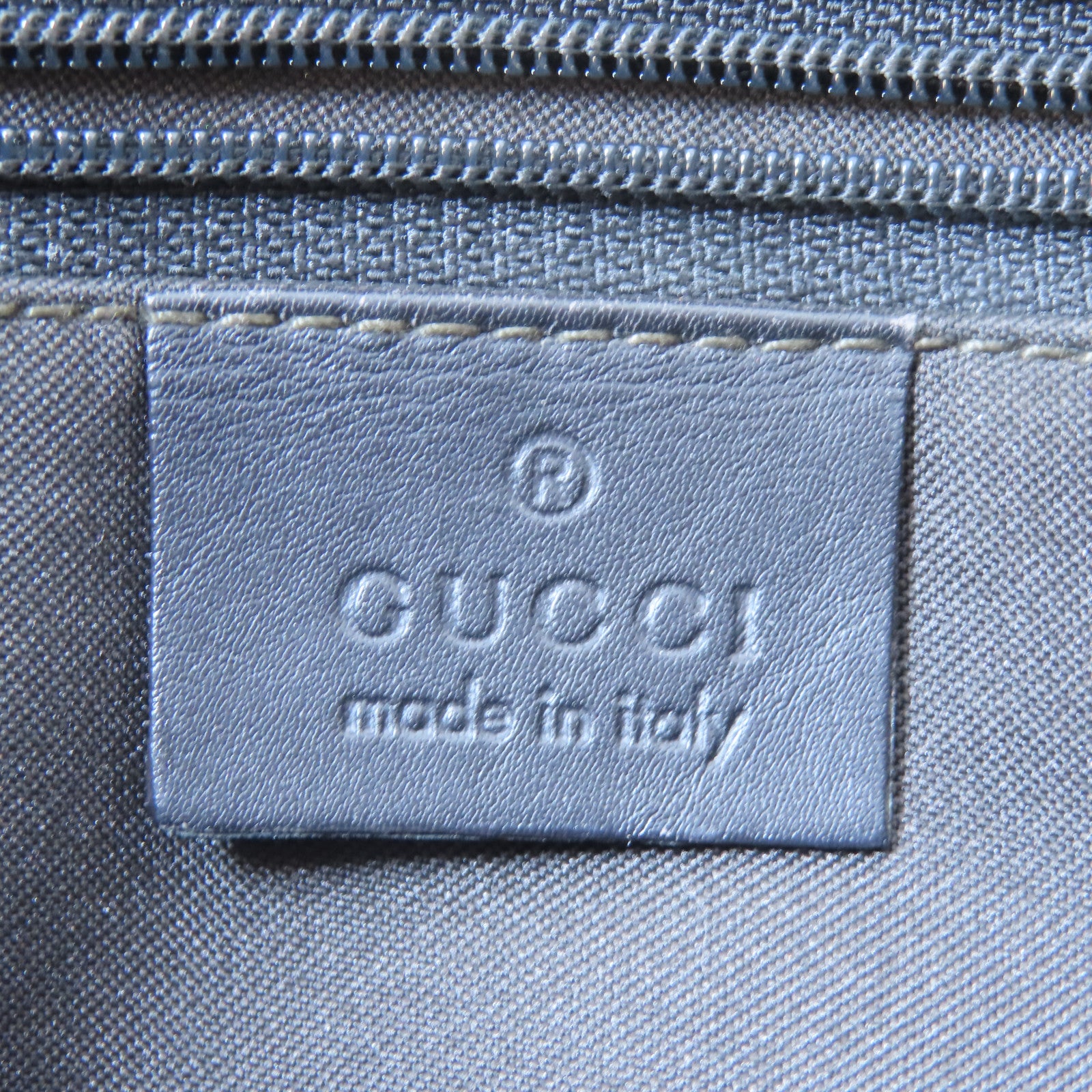 GUCCI 帆布Tote Bag金扣肩背袋啡色