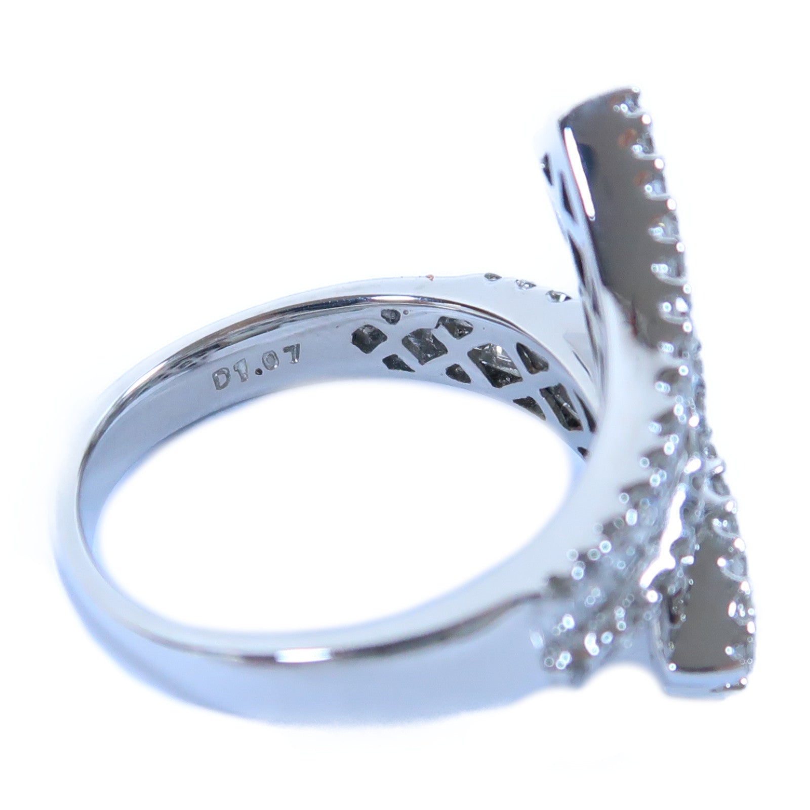 JEWELRY 【激減優惠】18K白金Diamond Ring 1.07ct鑽石戒指US#7.75