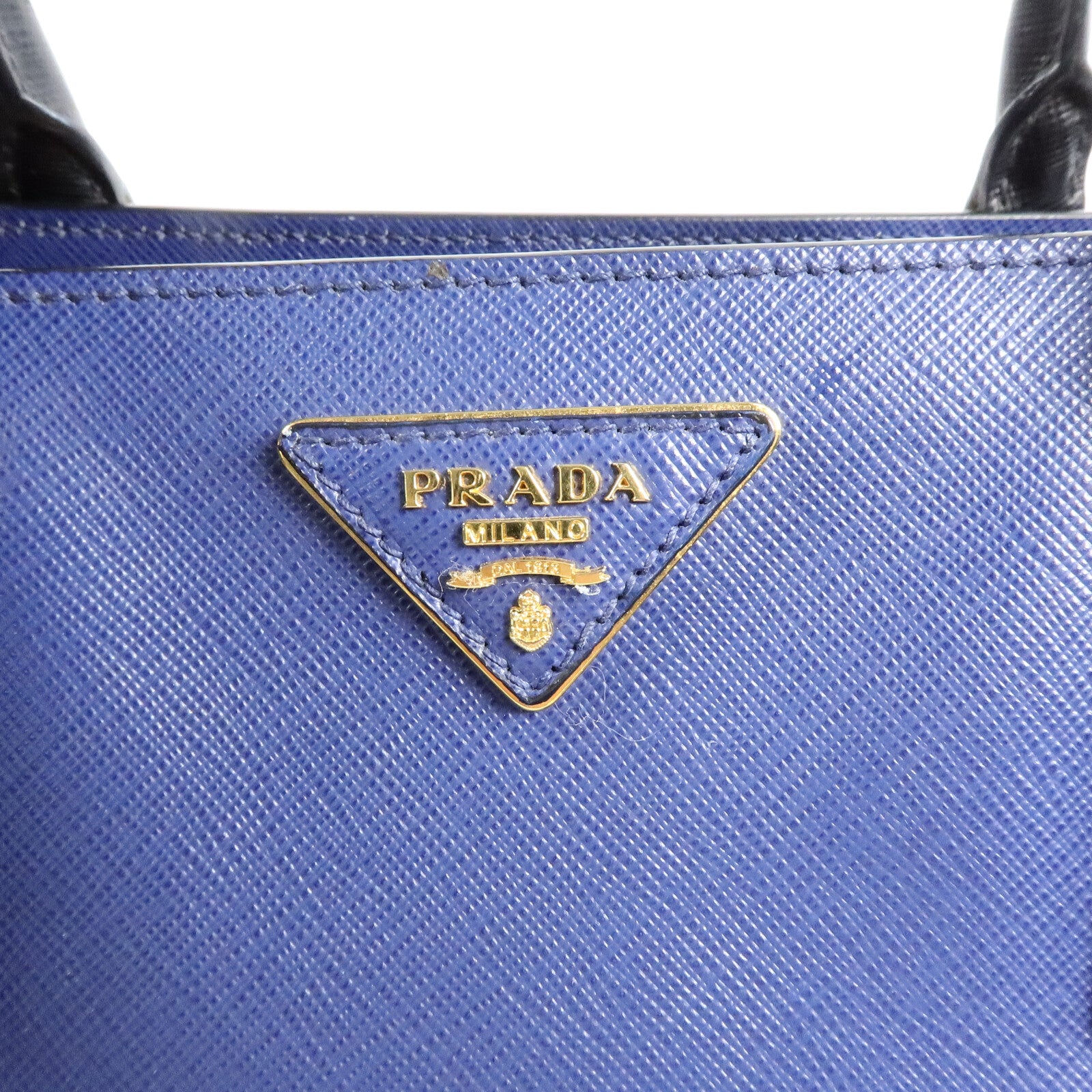 PRADA 牛皮皮革Galleria Saffiano Lux手挽肩背兩用袋