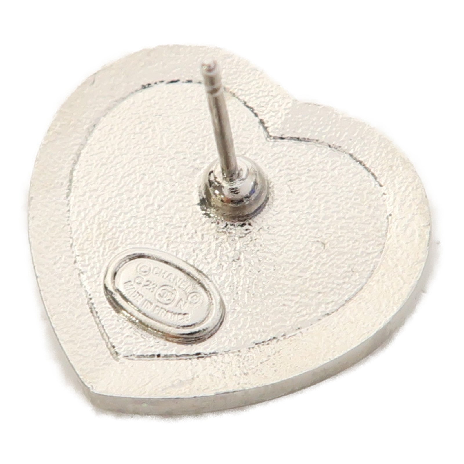 CHANEL 金屬Earrings耳環銀色/粉紅色/黑色