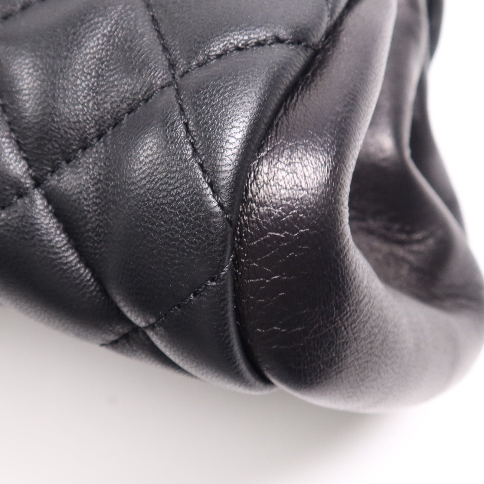 CHANEL 牛皮皮革Chain Shoulder Bag金扣鏈帶肩背袋