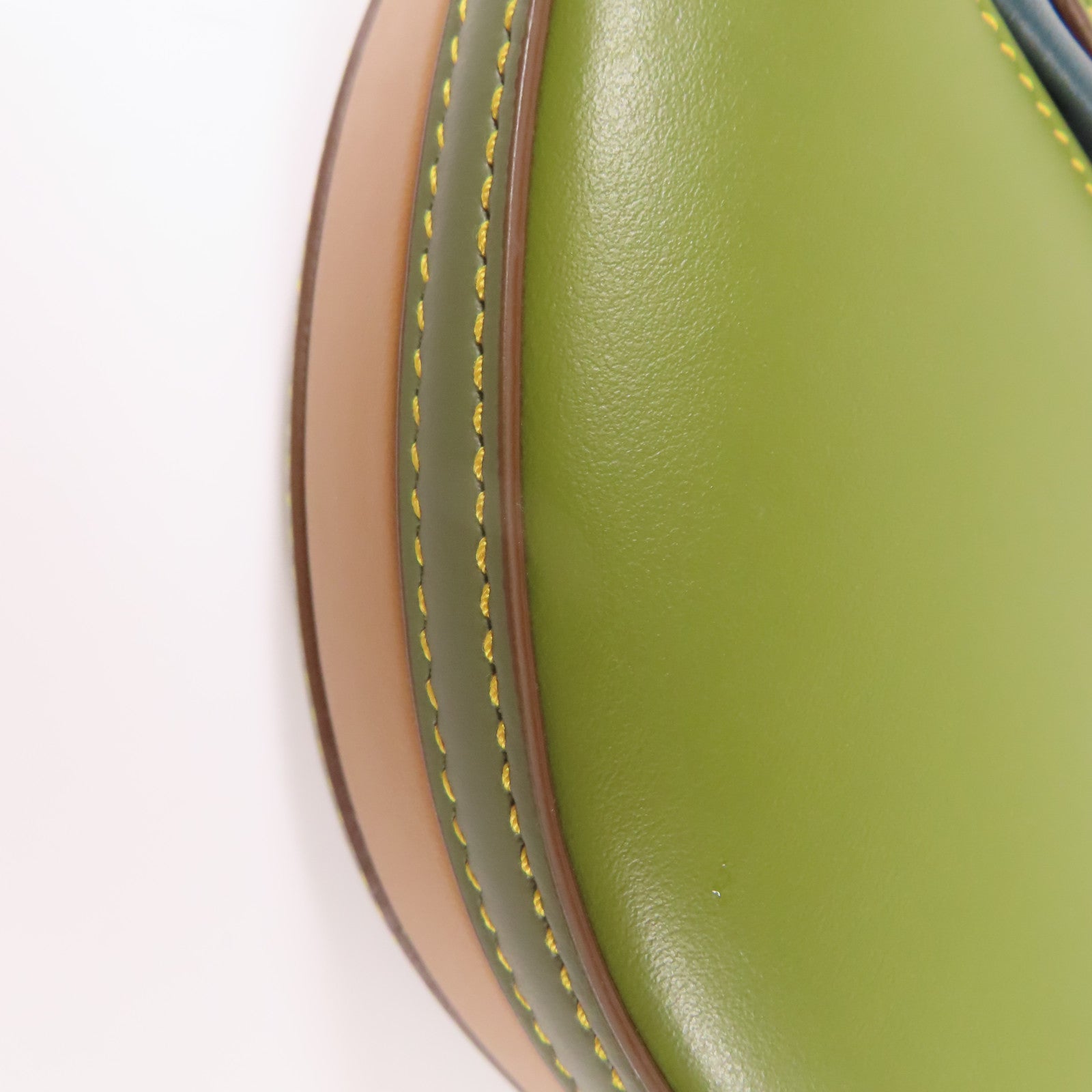 BURBERRY【激減優惠】 牛皮皮革Shoulder Bag金扣肩背袋綠色