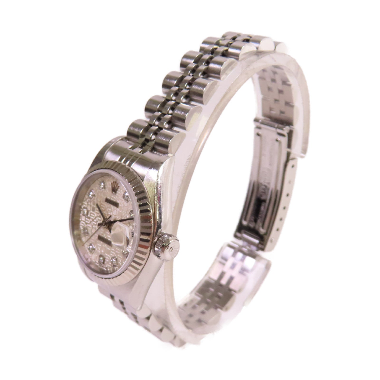 ROLEX Lady Datejust 26mm Watch不鏽鋼自動機芯手錶貝殼色