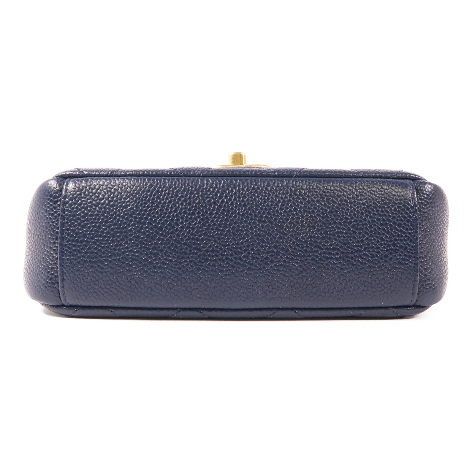 CHANEL 牛皮皮革Chain Shoulder金扣鏈帶肩背袋