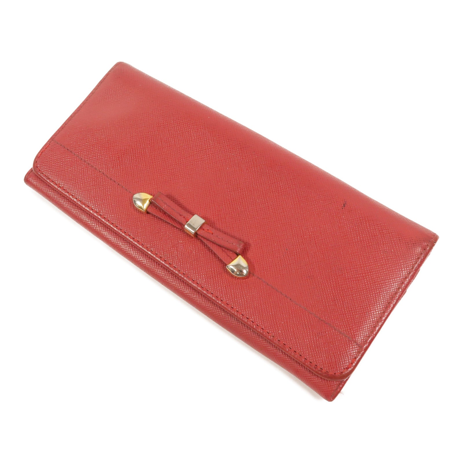 PRADA 皮革Long Wallet長錢包
