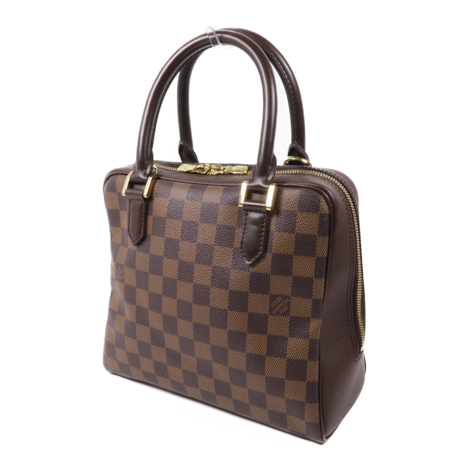 LOUIS VUITTON 【激減優惠】Damier Brera金扣手挽袋