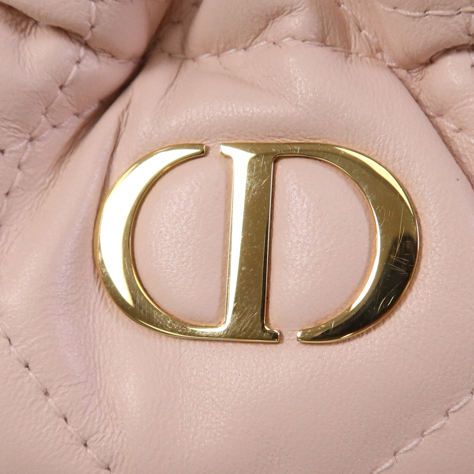 Dior 【激減優惠】羊皮皮革Miss Caro金扣肩背袋