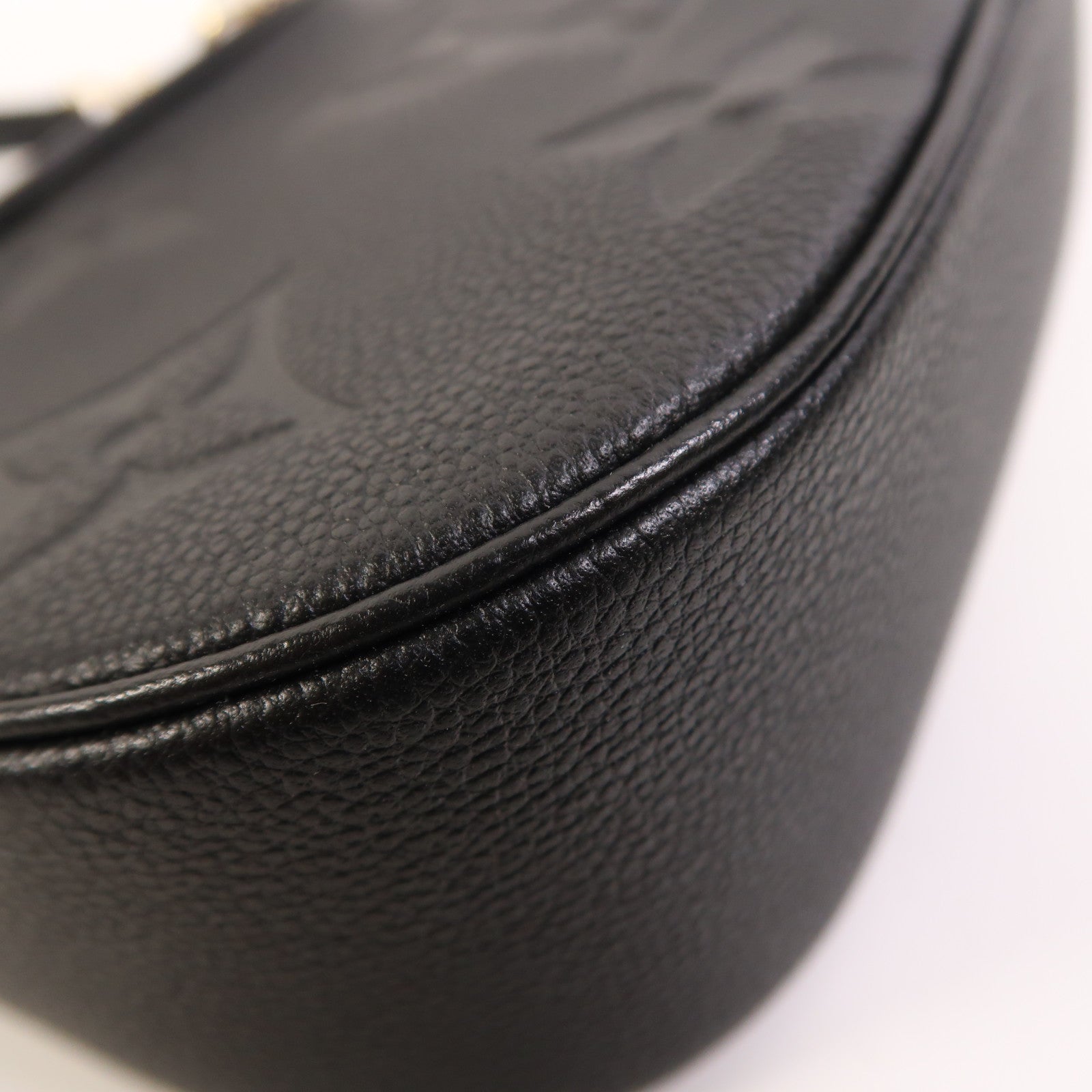 LOUIS VUITTON Monogram Empreinte Bagatelle金扣手挽肩背兩用袋