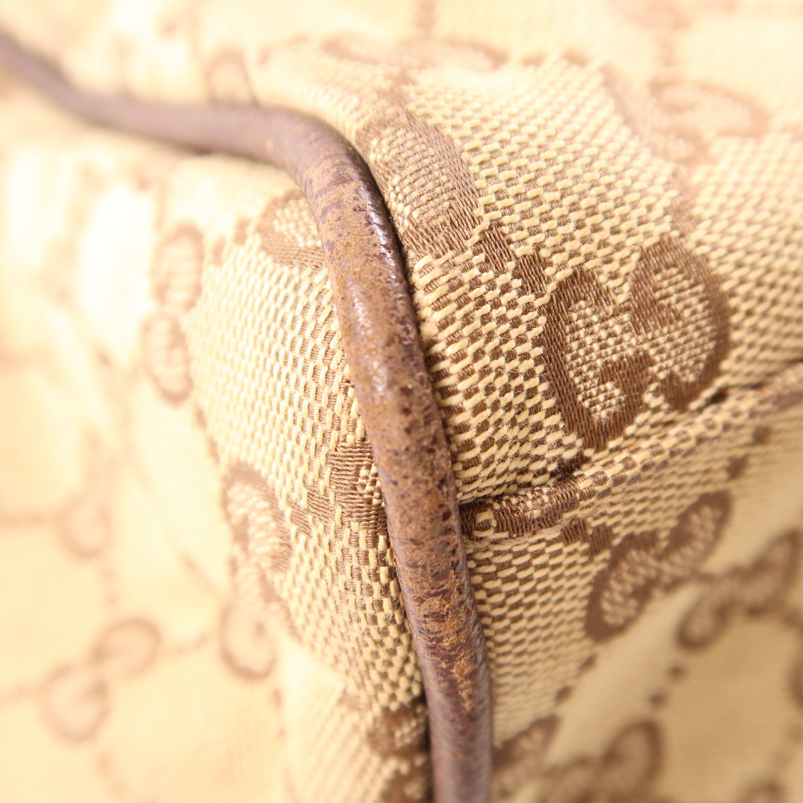 GUCCI 帆布Boston Bag波士頓包
