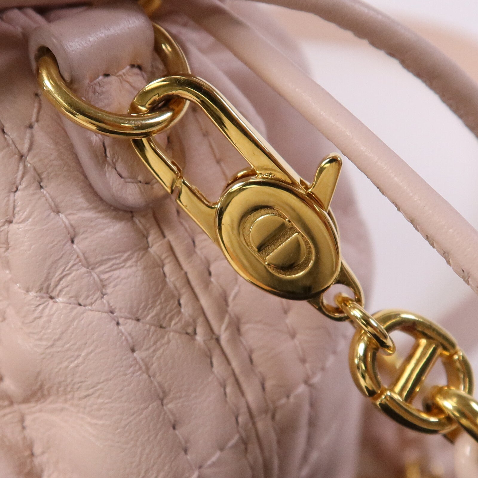Dior 【激減優惠】羊皮皮革Miss Caro金扣肩背袋