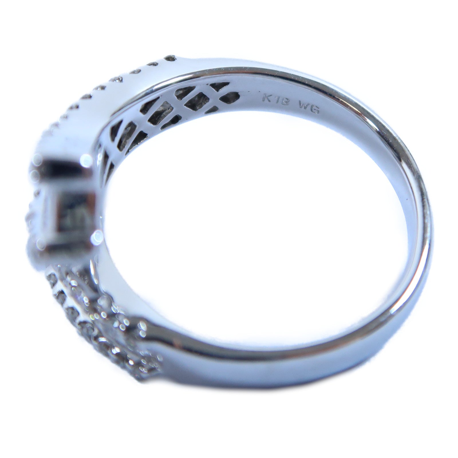 JEWELRY 【激減優惠】18K白金Diamond Ring 1.07ct鑽石戒指US#7.75