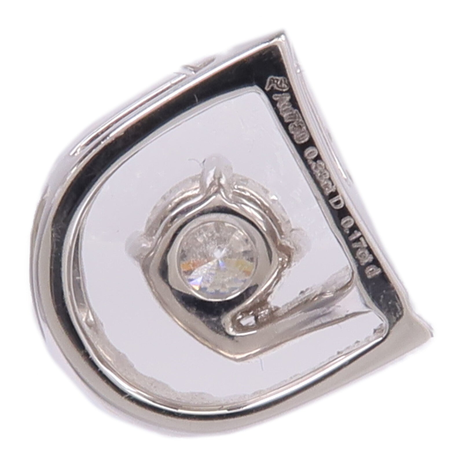 JEWELRY 18K白金Diamond Pendant Top鑽石吊墜