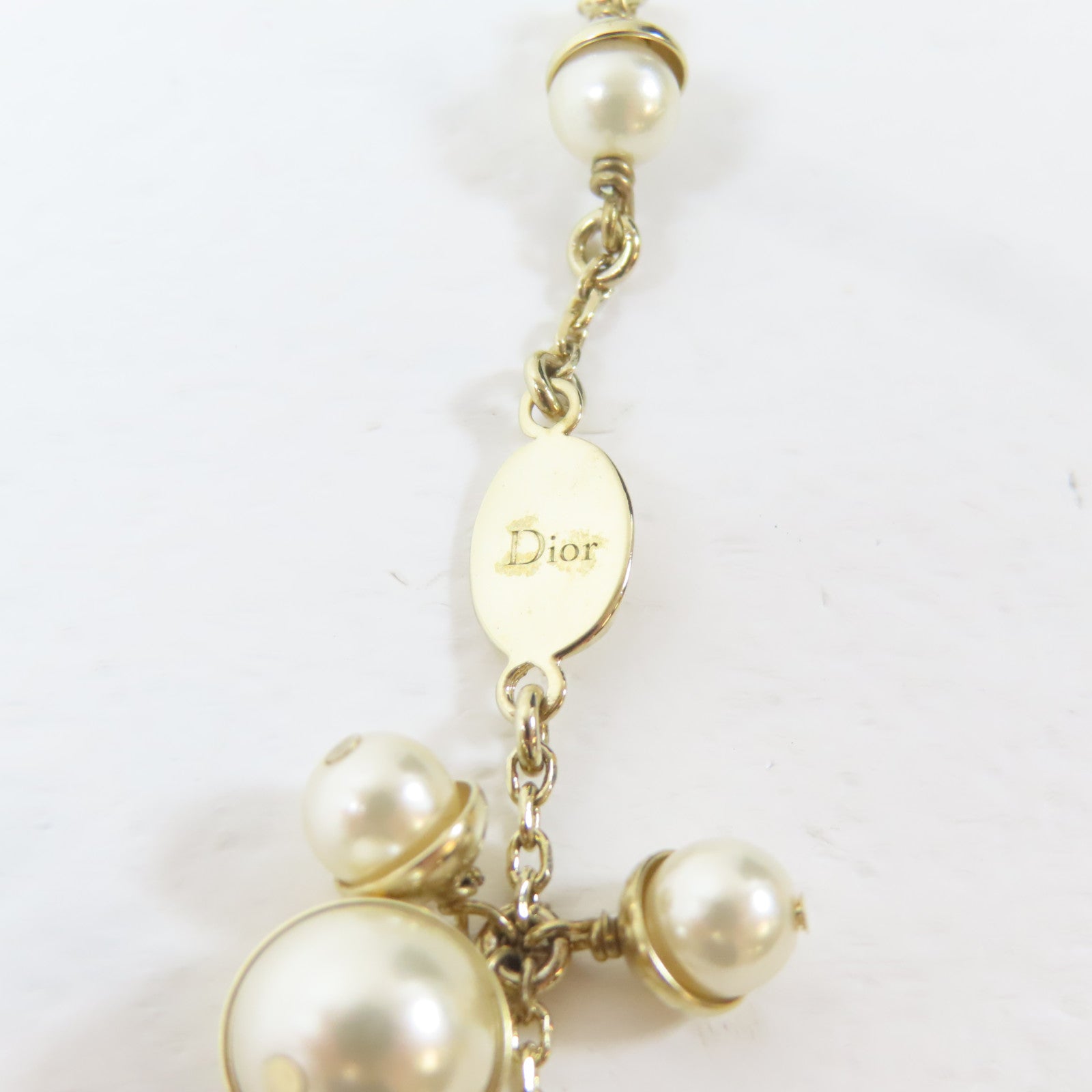 Dior 金屬Bracelet手鏈金色#19cm