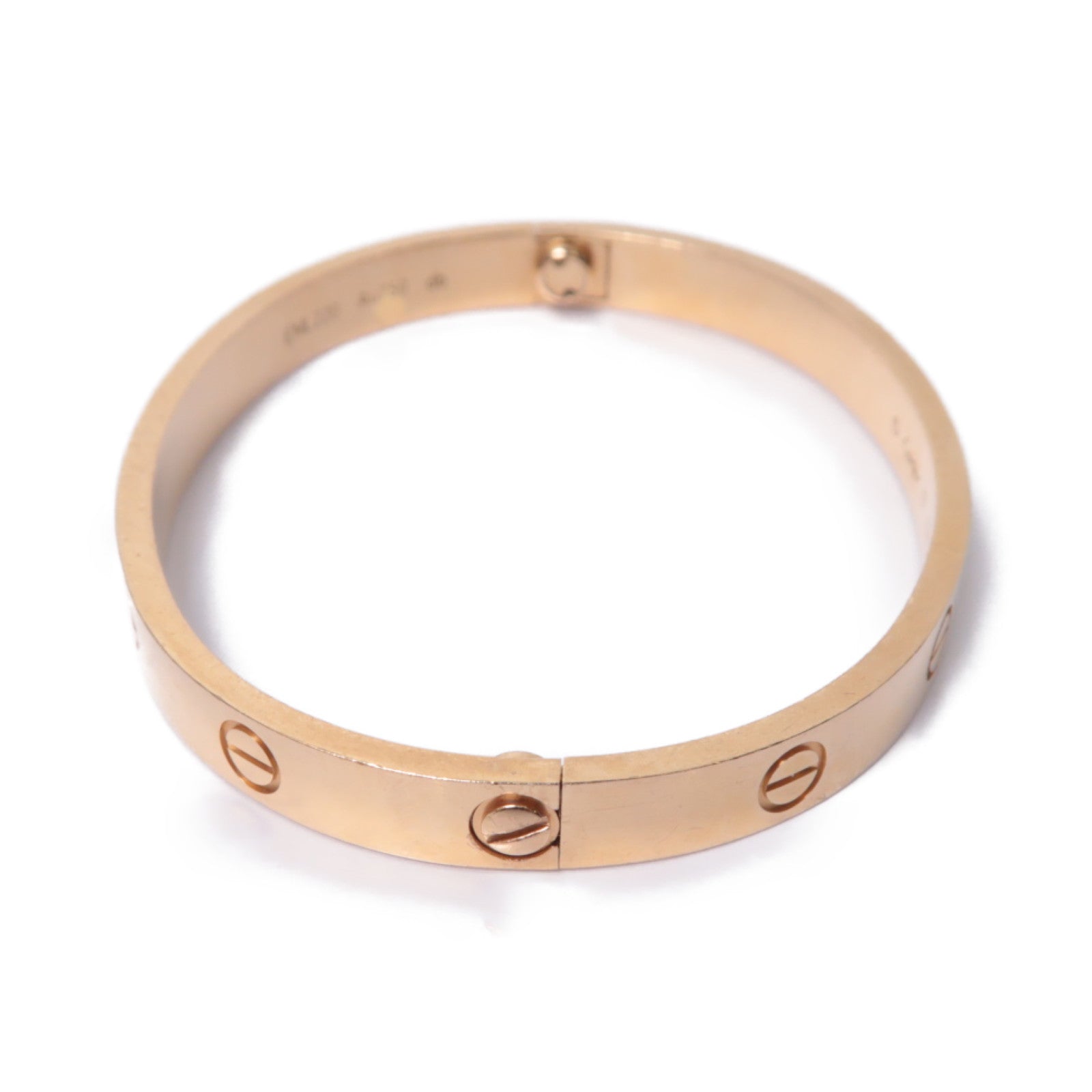 CARTIER 【激減優惠】18K玫瑰金Love Bracelet/Bangle手鐲Cartier#17