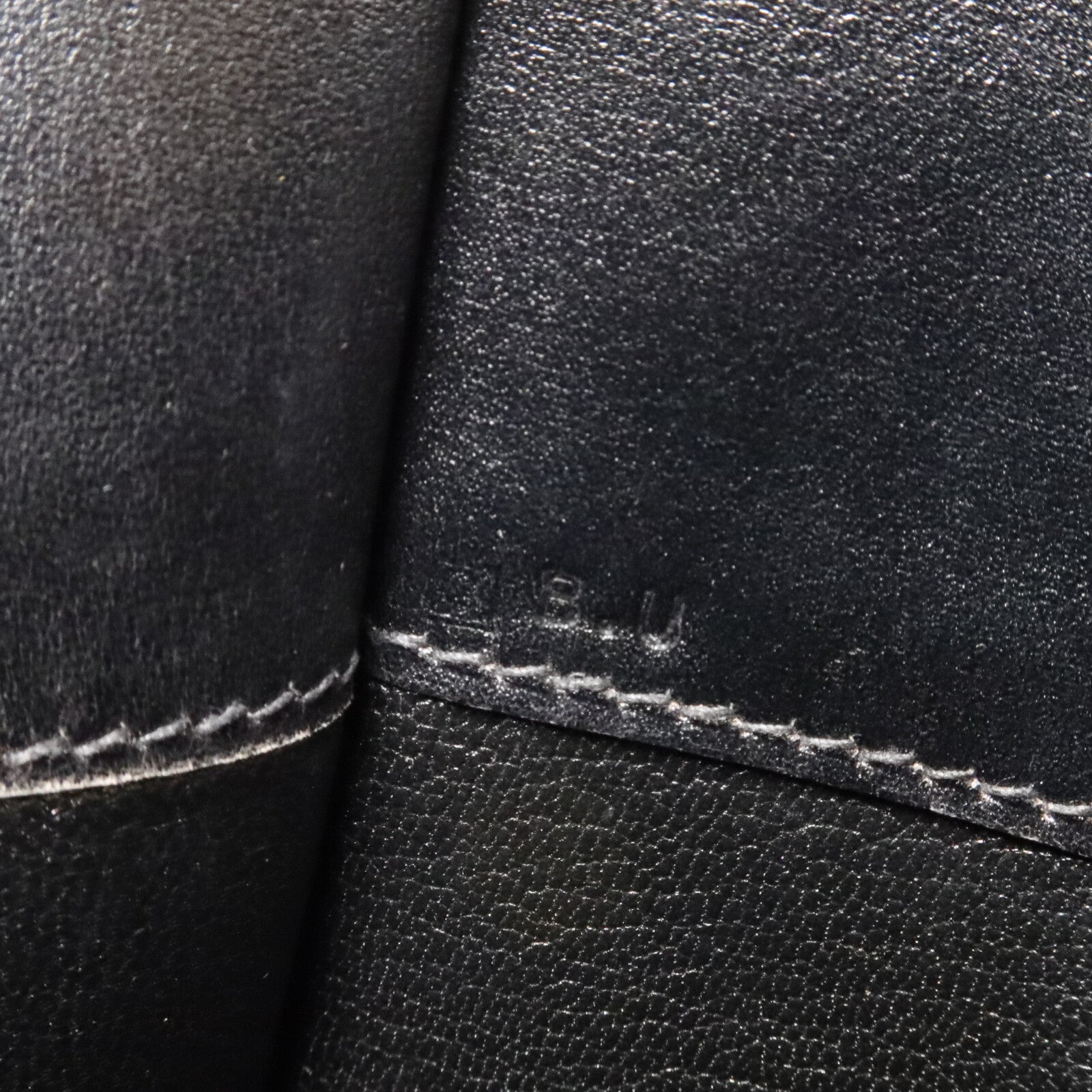 HERMES Box Calf皮革White Bus手挽袋Noir
