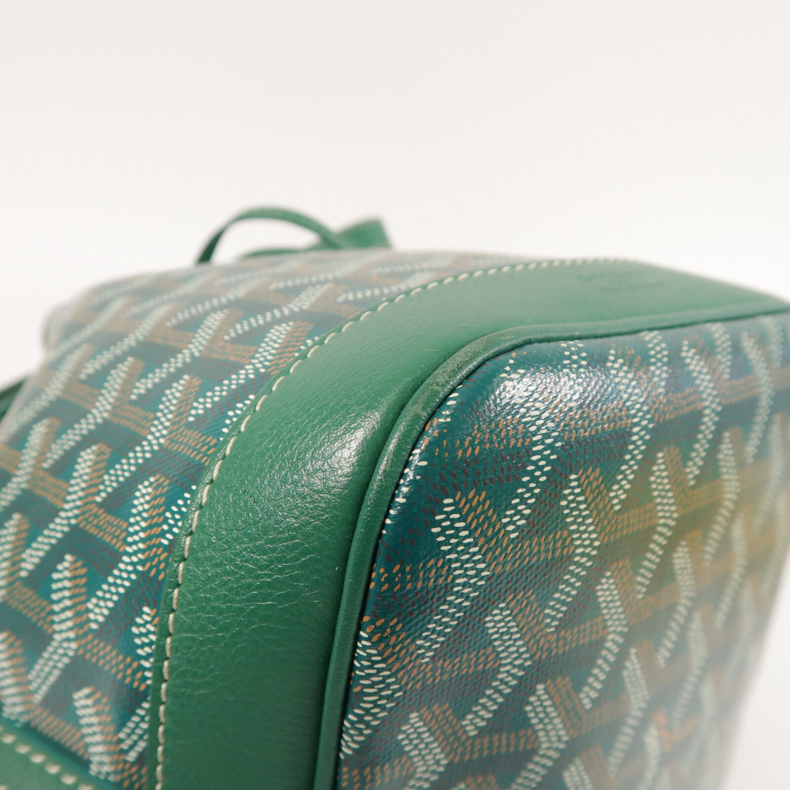 GOYARD 塗層帆布Petit Flot Bucket Bag PM銀扣肩背袋