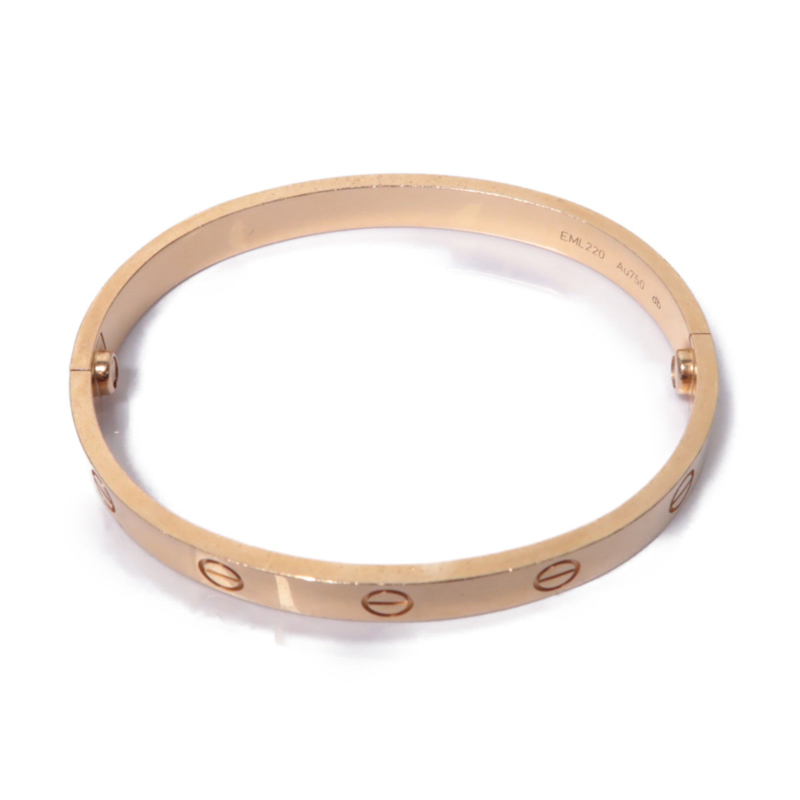 CARTIER 【激減優惠】18K玫瑰金Love Bracelet/Bangle手鐲Cartier#17