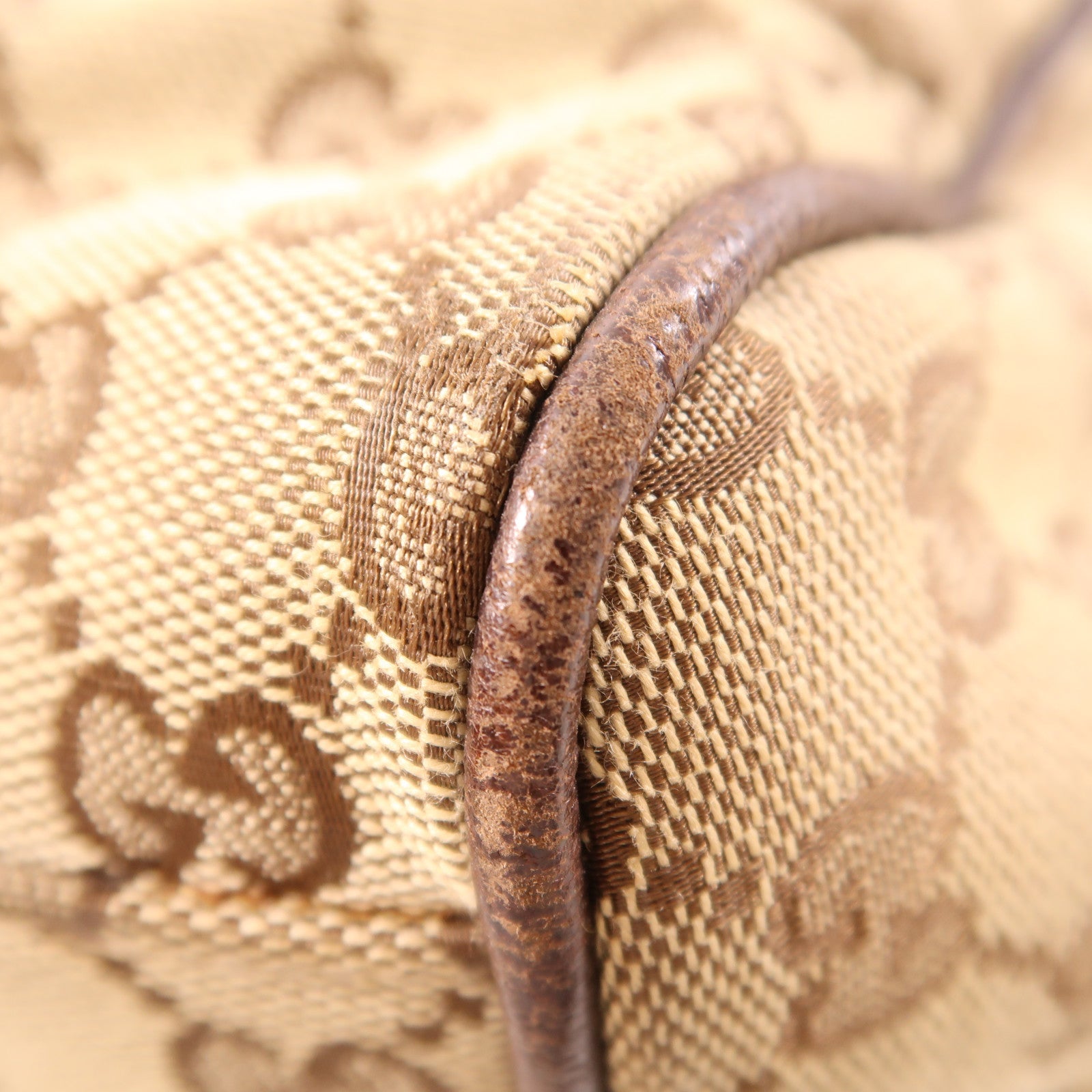 GUCCI 帆布Boston Bag波士頓包