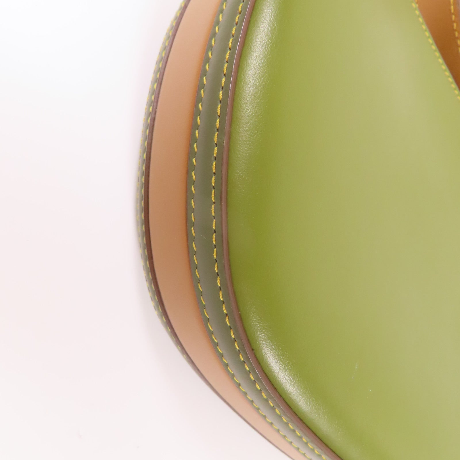 BURBERRY【激減優惠】 牛皮皮革Shoulder Bag金扣肩背袋綠色