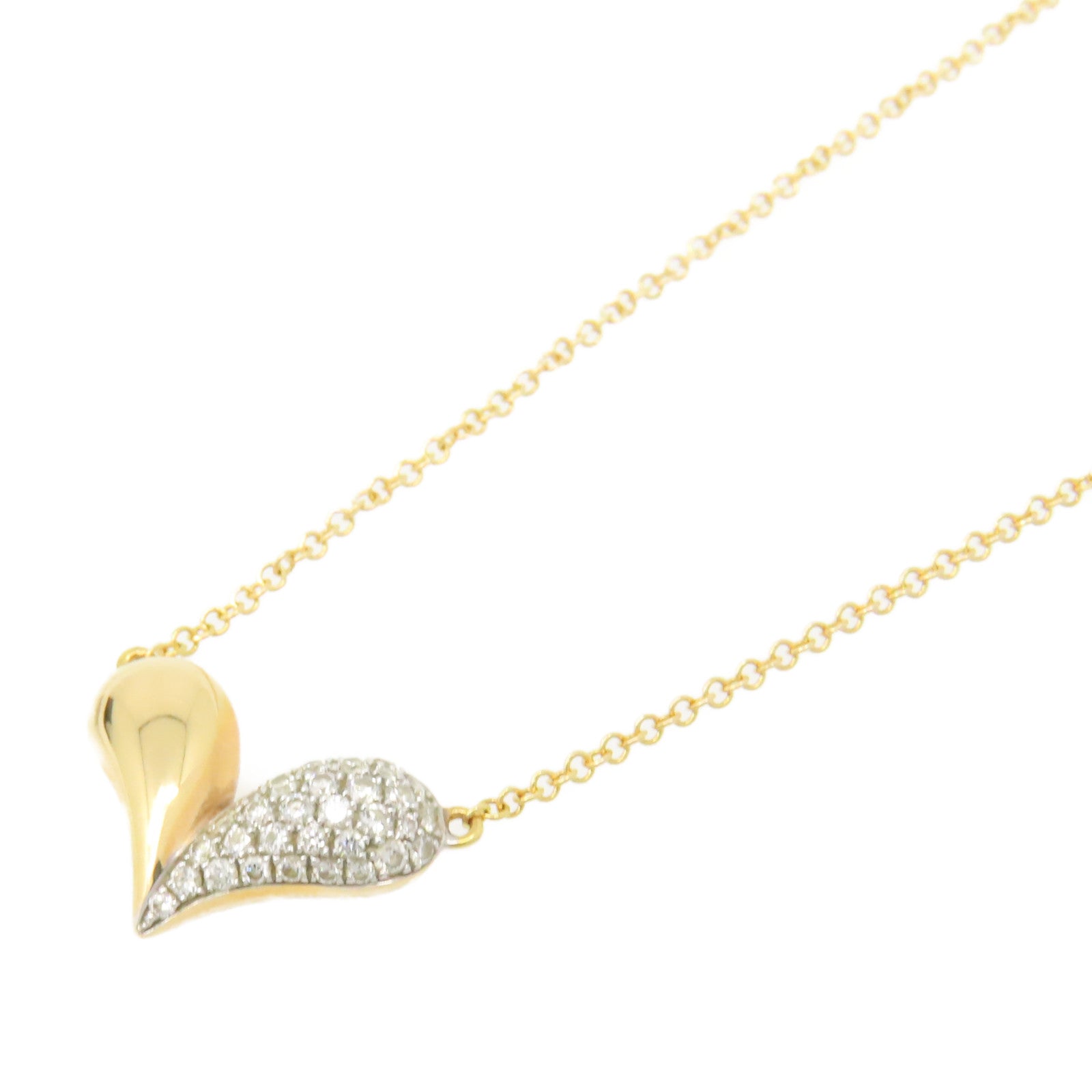 JEWELRY 【激減優惠】18K黃金Diamond Necklace 0.24ct鑽石項鏈