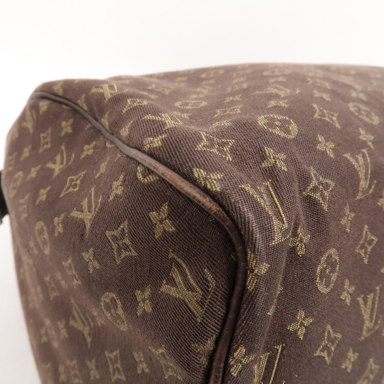 LOUIS VUITTON Monogram Mini Lin Speedy 30手挽袋